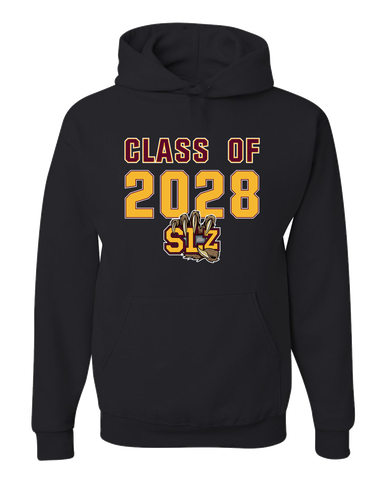 San Lorenzo Grizzlies SLZ Script Class of 2028 Men's Premium Hoodie
