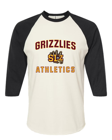 San Lorenzo Grizzlies SLZ Script Athletics Men's Baseball T-Shirt