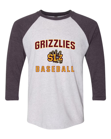 San Lorenzo Grizzlies SLZ Script Baseball #1 Men's Baseball T-Shirt