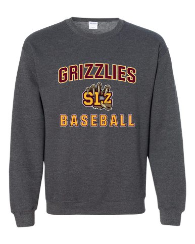 San Lorenzo Grizzlies SLZ Script Baseball #1 Men's Sweatshirt