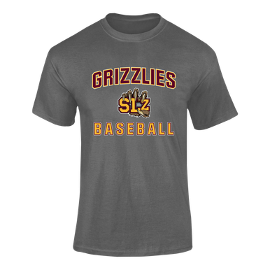 San Lorenzo Grizzlies SLZ Script Baseball #1 Men's SS T-Shirt