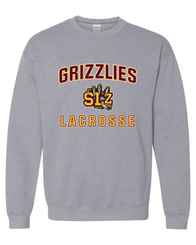 San Lorenzo Grizzlies SLZ Script Lacrosse Men's Sweatshirt
