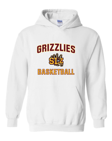 San Lorenzo Grizzlies SLZ Script Basketball #1 Men's Hoodie