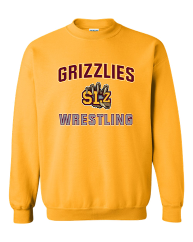 San Lorenzo Grizzlies SLZ Script Wrestling Men's Sweatshirt