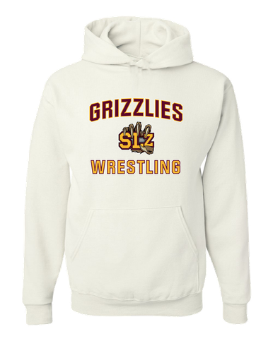 San Lorenzo Grizzlies SLZ Script Wrestling Men's Premium Hoodie