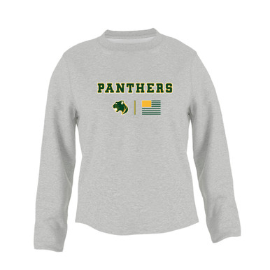 Parkdale Panthers Team Colors Flag Women's Sweatshirt