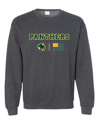 Parkdale Panthers Team Colors Flag Men's Sweatshirt