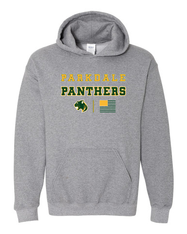 Parkdale Panthers Spirit Flag Men's Hoodie