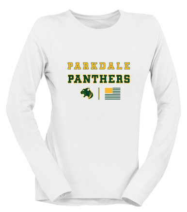 Parkdale Panthers Spirit Flag Women's Premium LS T-Shirt