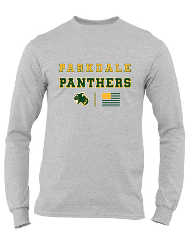 Parkdale Panthers Spirit Flag Men's Premium LS T-Shirt