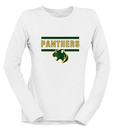 Parkdale Panthers Mascot #5 Women's LS T-Shirt