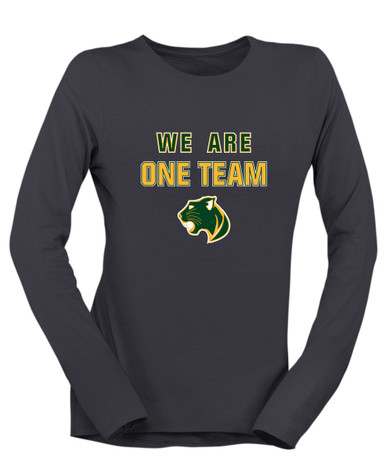Parkdale Panthers We Are One Team Women's LS T-Shirt