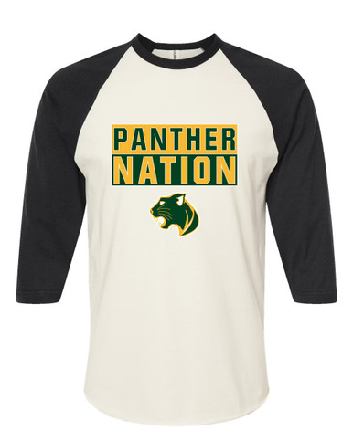 Parkdale Panthers Nation #1 Men's Baseball T-Shirt