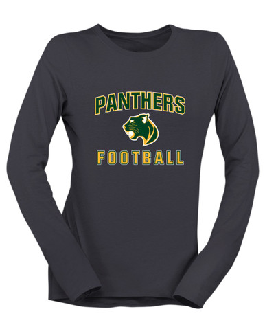 Parkdale Panthers Football #1 Women's LS T-Shirt