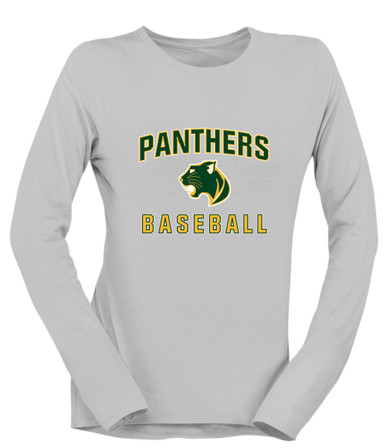 Parkdale Panthers Baseball #1 Women's LS T-Shirt