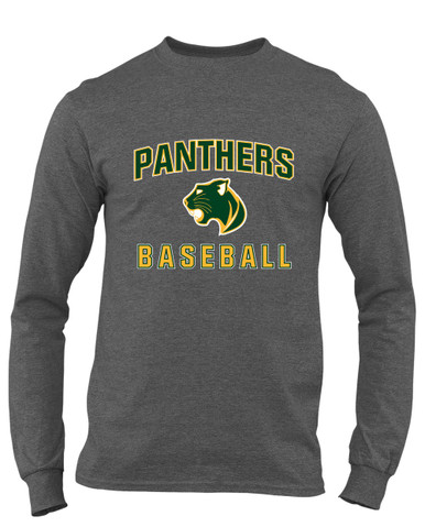 Parkdale Panthers Baseball #1 Men's LS T-Shirt