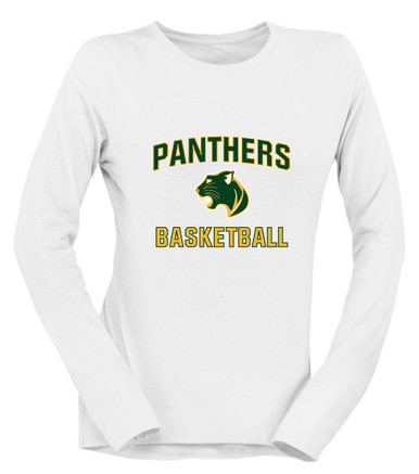 Parkdale Panthers Basketball #1 Women's Premium LS T-Shirt