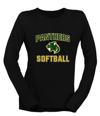 Parkdale Panthers Softball #1 Women's LS T-Shirt