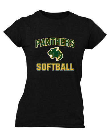 Parkdale Panthers Softball #1 Women's Premium SS T-Shirt