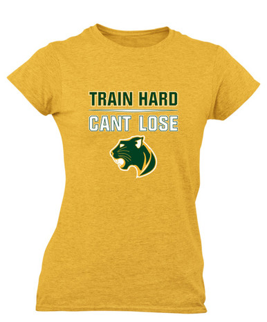 Parkdale Panthers Train Hard, Can't Lose Women's Premium SS T-Shirt