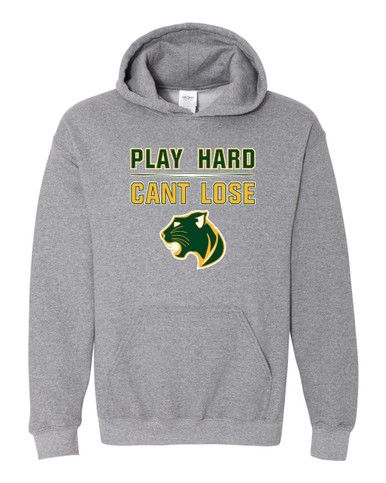 Parkdale Panthers Play Hard, Can't Lose Men's Hoodie