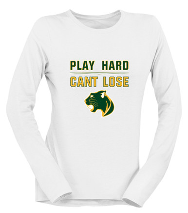 Parkdale Panthers Play Hard, Can't Lose Women's Premium LS T-Shirt