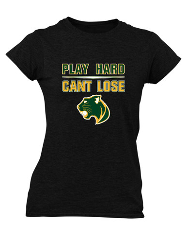 Parkdale Panthers Play Hard, Can't Lose Women's SS T-Shirt