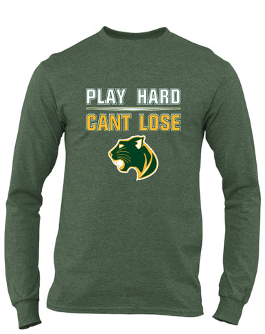 Parkdale Panthers Play Hard, Can't Lose Men's Premium LS T-Shirt