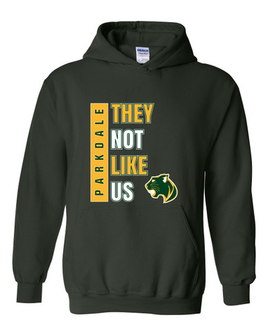 Parkdale Panthers They Not Like Us #1 Men's Hoodie