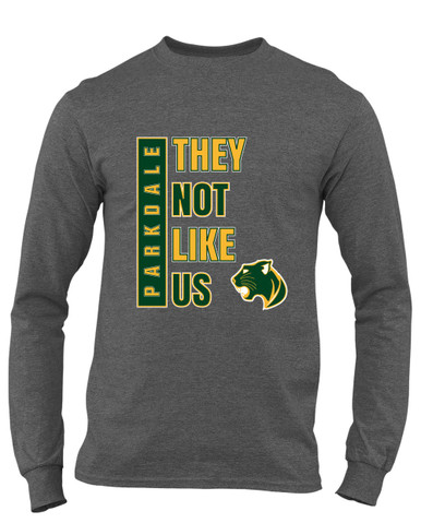 Parkdale Panthers They Not Like Us #1 Men's Premium LS T-Shirt