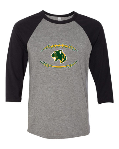 Parkdale Panthers Football #3 Women's Baseball T-Shirt