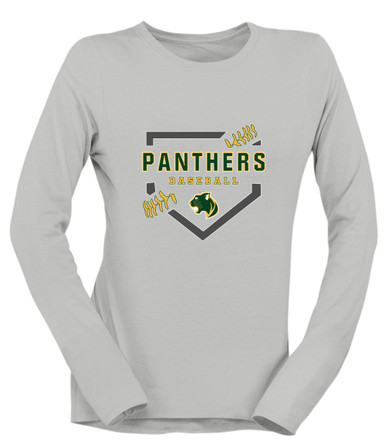 Parkdale Panthers Baseball #2 Women's Premium LS T-Shirt
