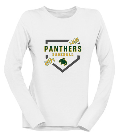 Parkdale Panthers Baseball #2 Women's LS T-Shirt