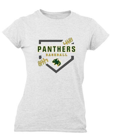 Parkdale Panthers Baseball #2 Women's Premium SS T-Shirt