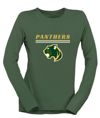 Parkdale Panthers Mascot #8 Women's Premium LS T-Shirt