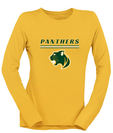 Parkdale Panthers Mascot #8 Women's LS T-Shirt