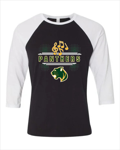 Parkdale Panthers Band # 3 Women's Baseball T-Shirt