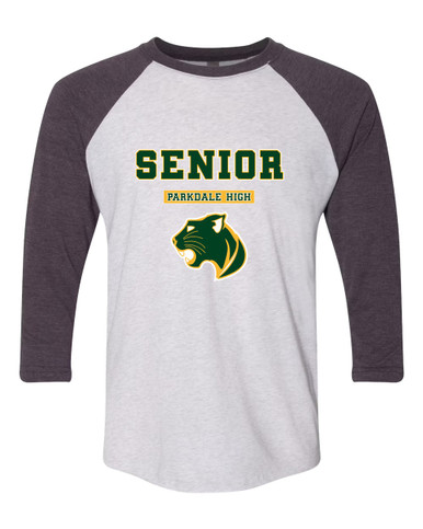 Parkdale Panthers Senior #2 Women's Baseball T-Shirt