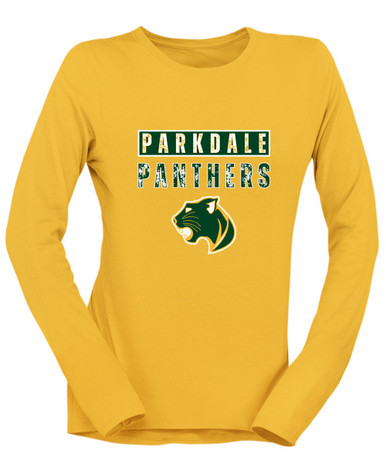 Parkdale Panthers Mascot #9 Women's LS T-Shirt