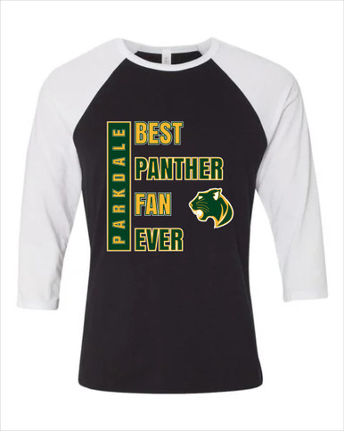 Parkdale Panthers Best Panther Fan Women's Baseball T-Shirt