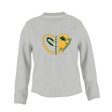 Parkdale Panthers Heart Football Women's Sweatshirt