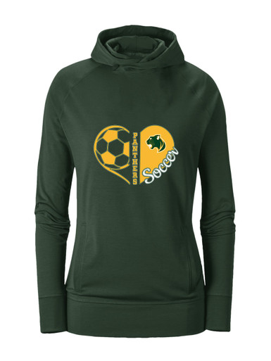 Parkdale Panthers Heart Soccer Women's Hoodie