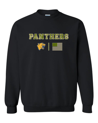 Cheltenham Panthers Camo Flag Men's Sweatshirt