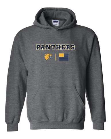 Cheltenham Panthers Team Colors Flag Men's Hoodie