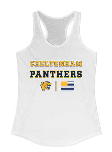 Cheltenham Panthers Spirit Flag Women's Tank Top