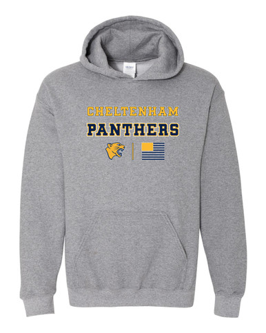 Cheltenham Panthers Spirit Flag Men's Hoodie