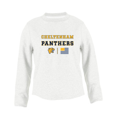 Cheltenham Panthers Spirit Flag Women's Sweatshirt