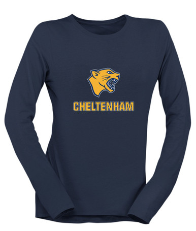 Cheltenham Panthers Mascot #2 Women's LS T-Shirt