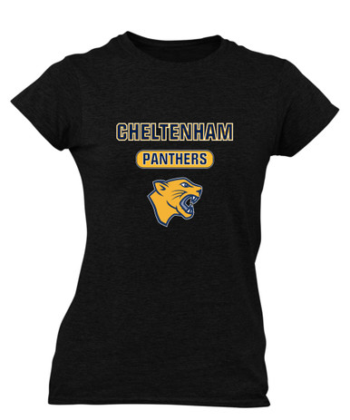 Cheltenham Panthers Mascot #3 Women's Premium SS T-Shirt