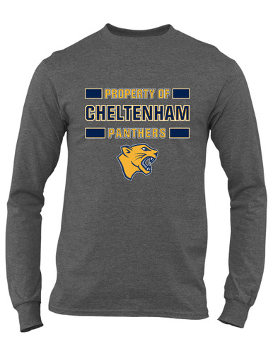 Cheltenham Panthers Property Of Men's Premium LS T-Shirt
